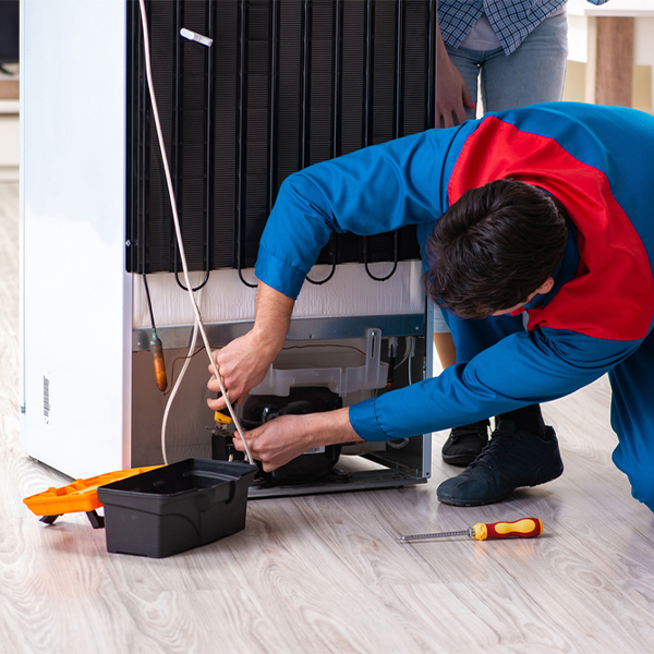 how much do you charge for refrigerator repair services in Allouez Michigan